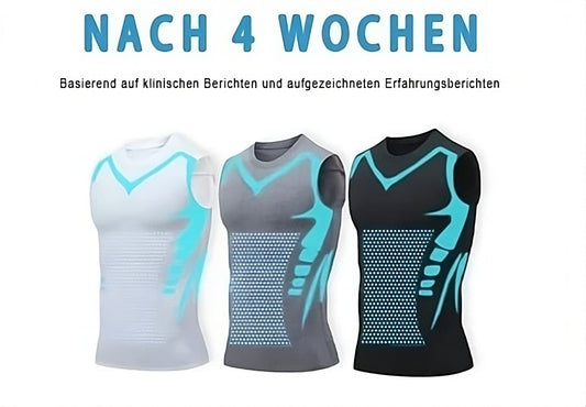 🔥While Supplies Last 50% OFF!🎉  Ionic Shaping Vest – Compression & Cooling – Body Contouring & Sleeveless – Invisible Under Clothes 🕶️
