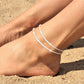 💜BUY 1 GET 1 FREE💜Dainty Layered waterproof anklet