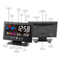 🔥Sale 50%🔥Digital LED Temperature Humidity Monitor Weather Forecast LED Table Alarm Clock