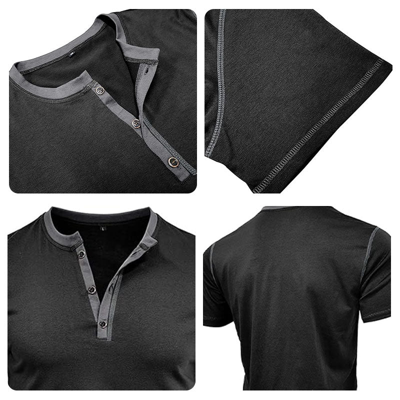 🔥50%OFF🔥Men's Casual Henley Shirt
