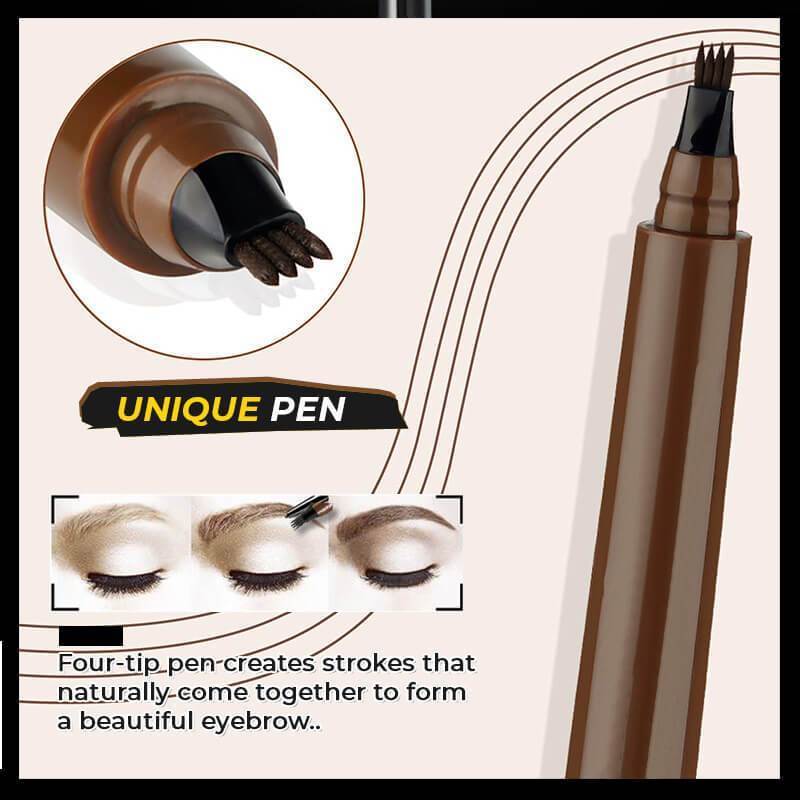 Last Day 50% OFF-Waterproof Beard Filling Pen Kit