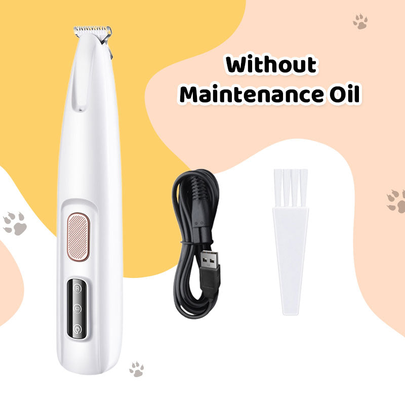 🐱 Waterproof Rechargeable Pet Shaver with LED Light（50% OFF）
