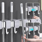 Drill-Free Suction Cup Mop Holder for Bathroom