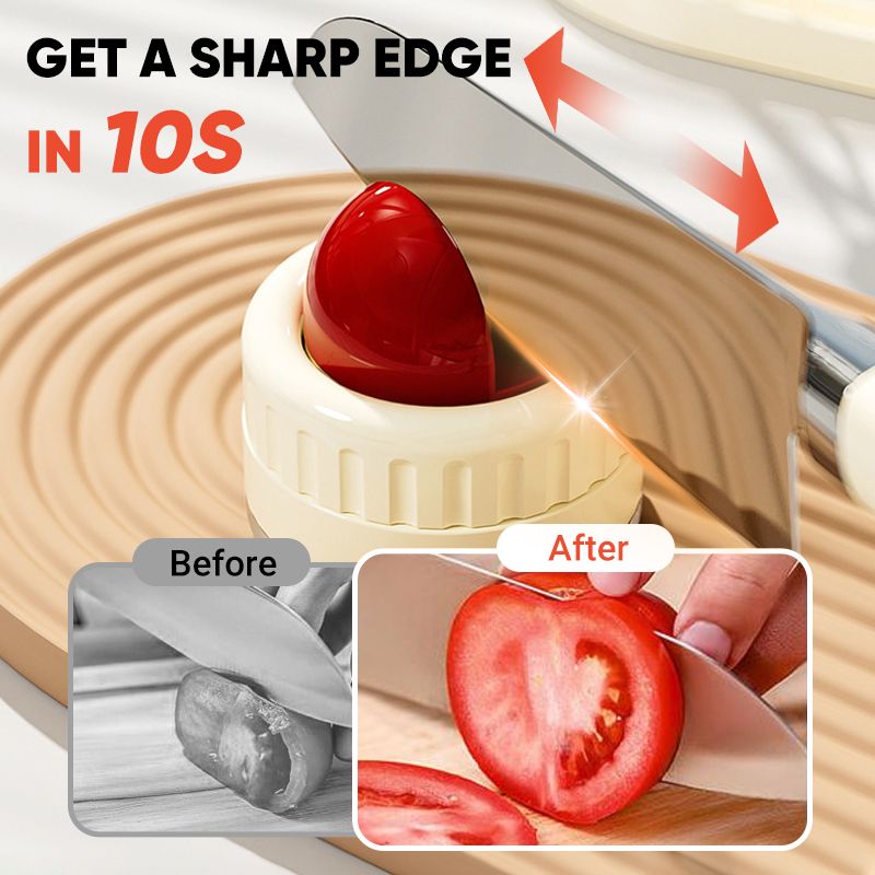 ⚡ Kitchen must-have ⚡Suction base sharpener