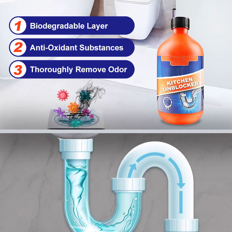 🔥HOT SALE🔥Powerful Pipe Cleaning Agent（Preventing Germs From Entering）⏳Limited time 50%discount💥