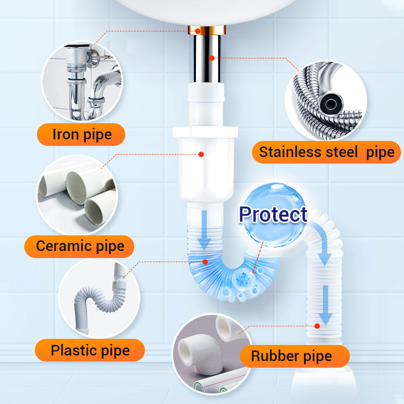 🔥HOT SALE🔥Powerful Pipe Cleaning Agent（Preventing Germs From Entering）⏳Limited time 50%discount💥