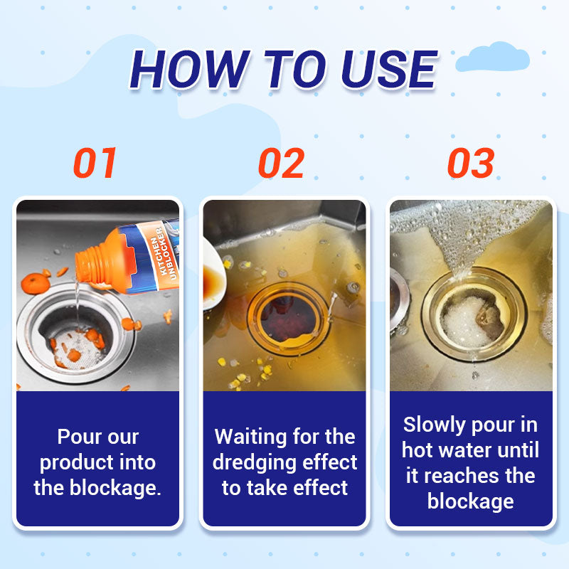 🔥HOT SALE🔥Powerful Pipe Cleaning Agent（Preventing Germs From Entering）⏳Limited time 50%discount💥
