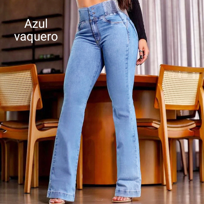 👖 60% OFF NOW! 💃 Women‘s Stretch Flare Jeans – High Waist, Body-Hugging Fit & Retro Style ✨
