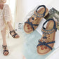 📢📢50% OFF !! ⏰💎 Bohemian Orthopedic Sandals – Arch Support, Non-Slip Sole & Barefoot Comfort for All-Day Wear 🌈