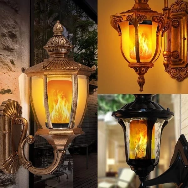 🎃💡2025 HOT Sale 50% OFF🔥LED Flame Light Bulb With Gravity Sensing Effect