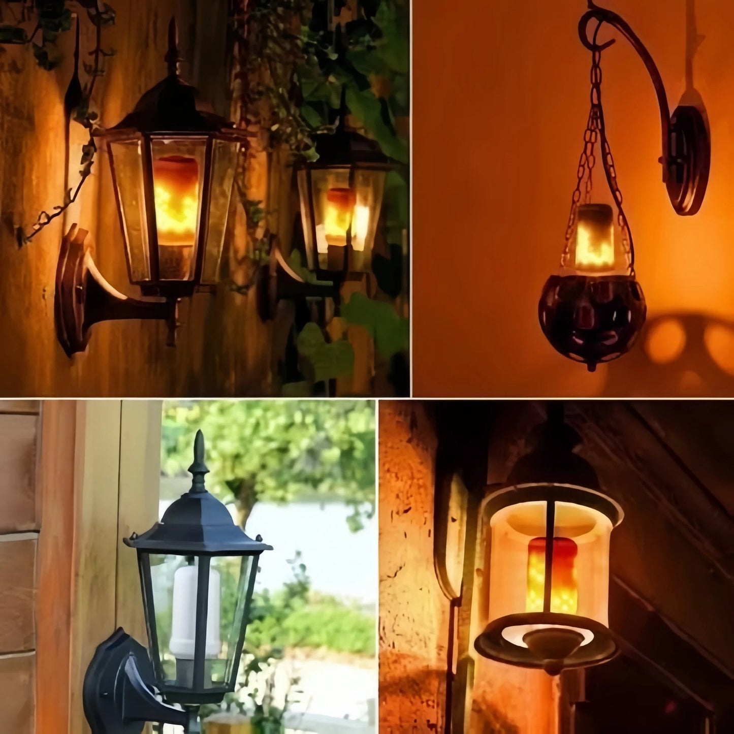 🎃💡2025 HOT Sale 50% OFF🔥LED Flame Light Bulb With Gravity Sensing Effect