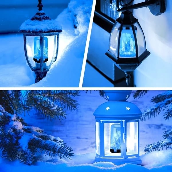 🎃💡2025 HOT Sale 50% OFF🔥LED Flame Light Bulb With Gravity Sensing Effect