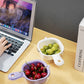 Multifunctional Double-layer Fruit and Vegetable Draining Basket with Handle