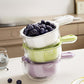 Multifunctional Double-layer Fruit and Vegetable Draining Basket with Handle