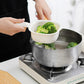 Multifunctional Double-layer Fruit and Vegetable Draining Basket with Handle
