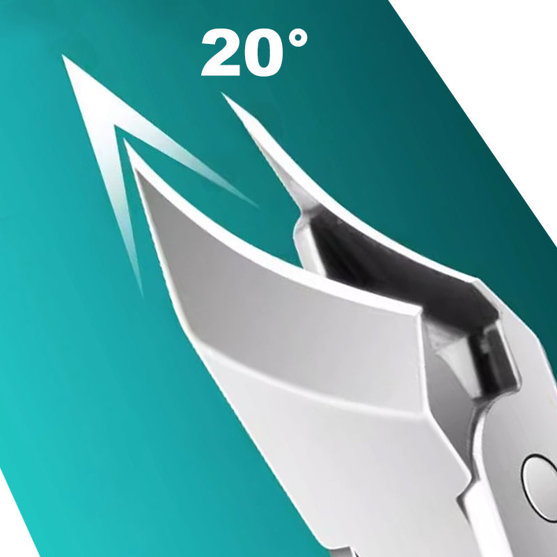 🔥Limited SALE 50% OFF🎁 Anti-Splash 25° Slant Edge Nail Clipper 3-Piece Set