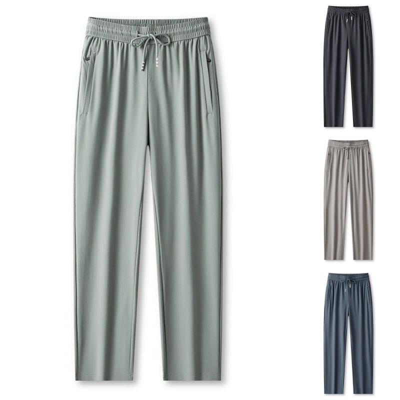 💎 50% OFF! 💎 Ice Feel Quick-Dry Athletic Pants – Cooling Fabric, Loose Fit & Moisture-Wicking (M–4XL) 🌿👖
