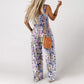 🌼 Women’s Casual Printed Sleeveless Overalls Jumpsuit – Comfortable, Stylish & Effortless Summer Wear 🏖️✨