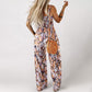 🌼 Women’s Casual Printed Sleeveless Overalls Jumpsuit – Comfortable, Stylish & Effortless Summer Wear 🏖️✨