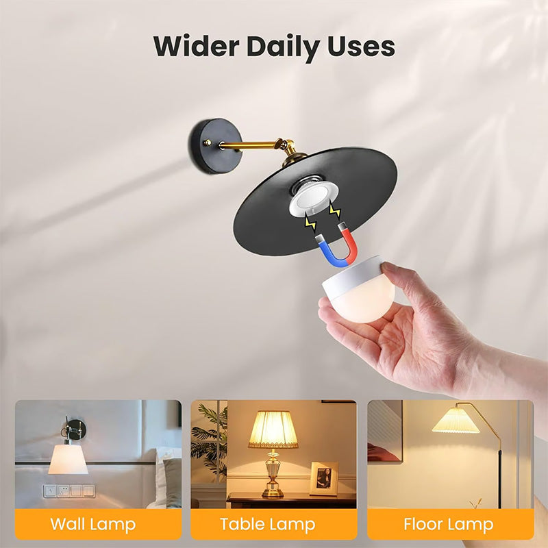 Rechargeable Light Bulbs with Remote Control