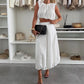 Cropped Sleeveless Top & Midi Skirt 2-Piece Set
