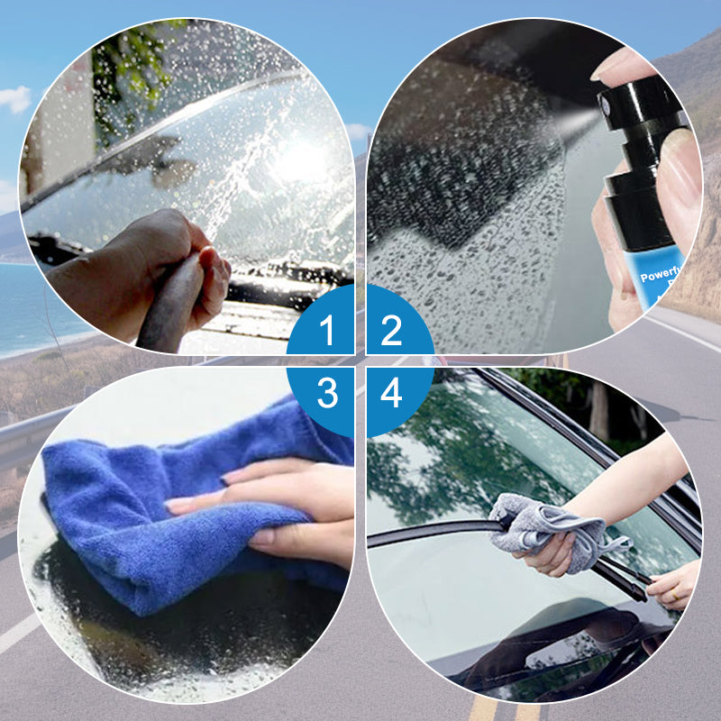 Powerful Oil Film Removal Agent for Glass