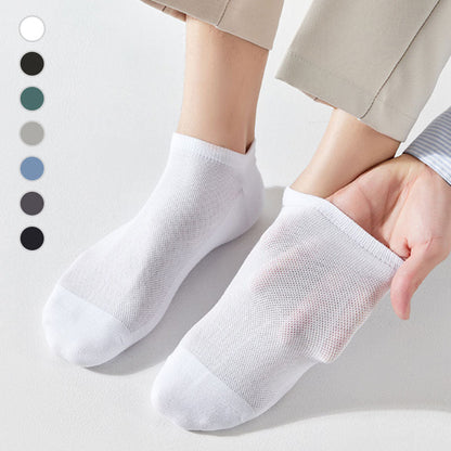 5-Pack Men's Breathable Ankle Socks