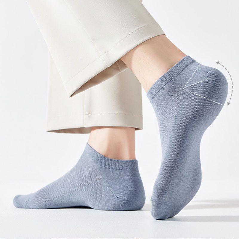 5-Pack Men's Breathable Ankle Socks