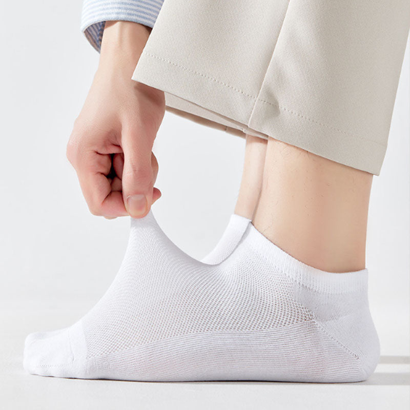 5-Pack Men's Breathable Ankle Socks