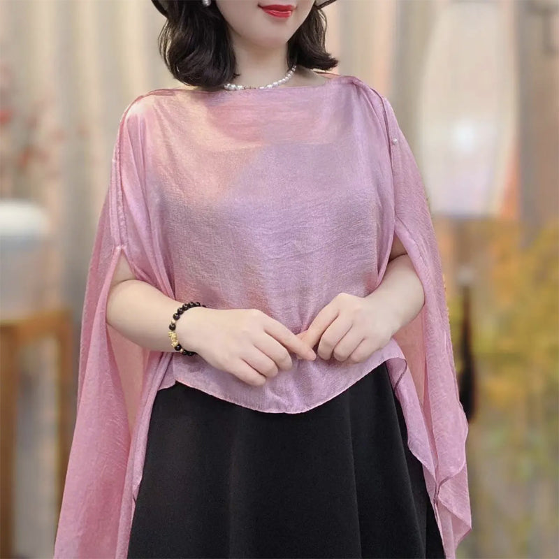 Fashionable Versatile Solid Color Shawl