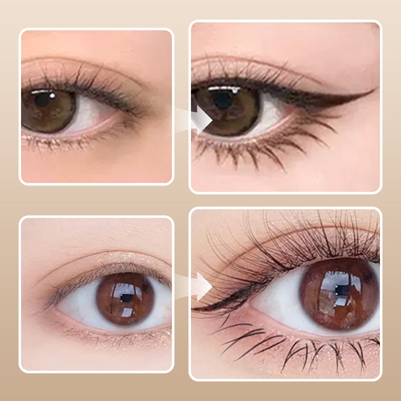 2-in-1 Waterproof & Quick Drying Lower Lash Stamp With Ultra Fine Eyeliner Pencil