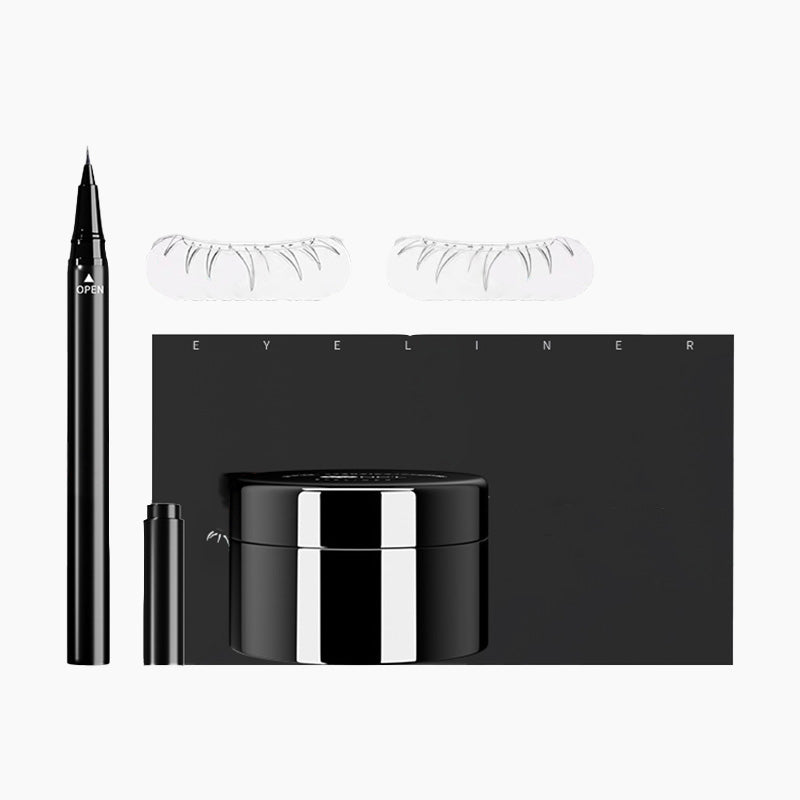 2-in-1 Waterproof & Quick Drying Lower Lash Stamp With Ultra Fine Eyeliner Pencil