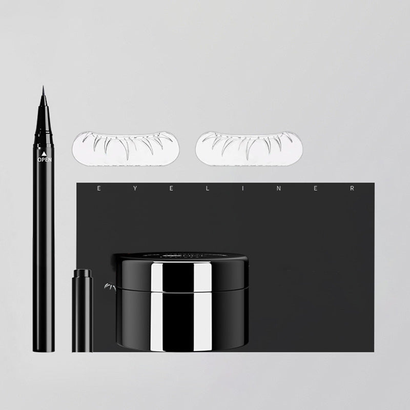 2-in-1 Waterproof & Quick Drying Lower Lash Stamp With Ultra Fine Eyeliner Pencil