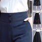 High Waist Floral Wide Leg Casual Pants