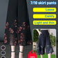 High Waist Floral Wide Leg Casual Pants