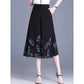 High Waist Floral Wide Leg Casual Pants