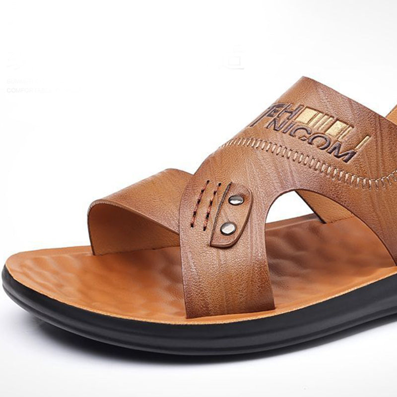 🔥 For a limited time only 🔥50% OFF Men's Slip Resistant 2-in-1 Open Toe Sandals