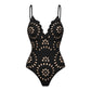 Women’s Sexy One Piece Swimsuit with Matching Swim Long Skirt