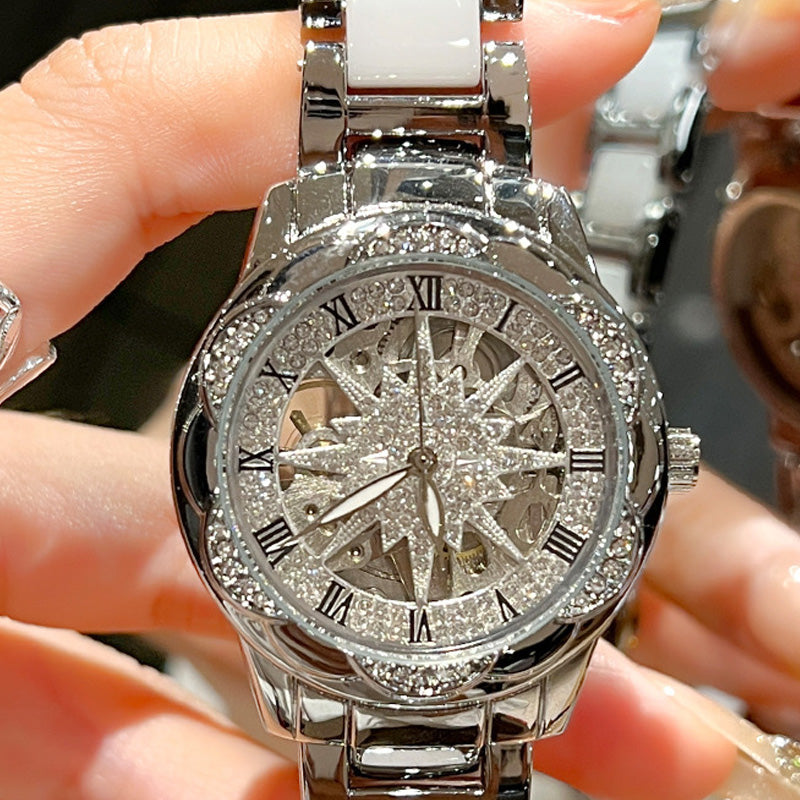 🔥Limited Time Offer 50% OFF🔥Women's Rhinestone Quartz Watch