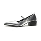 Women's Elegant Pointed Toe Square Heel Sandals