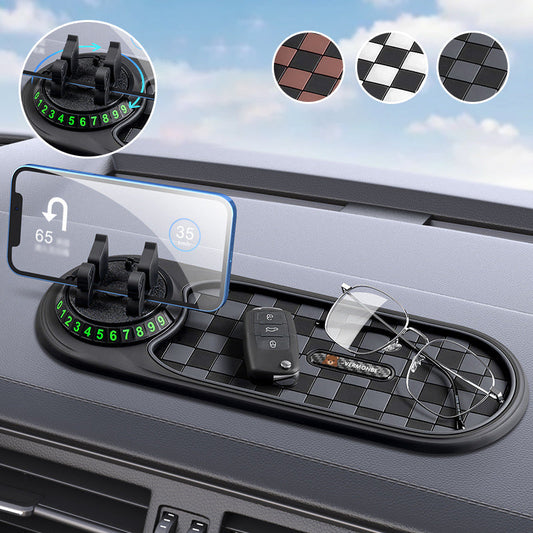 🔥Hot sale-50% Off🔥Car Dashboard Anti-Slip Mat with Phone Holder✨