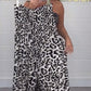🐆LAST DAY SALE 50% OFF🐾Women's Stylish Leopard Print Loose Jumpsuit