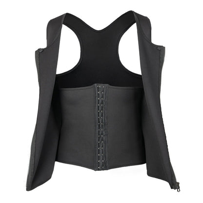 🔥 Hot Sale 🔥Limited Time Offer 60% off 💥 Men's Zipper Waist Trainer Trimmer Vest
