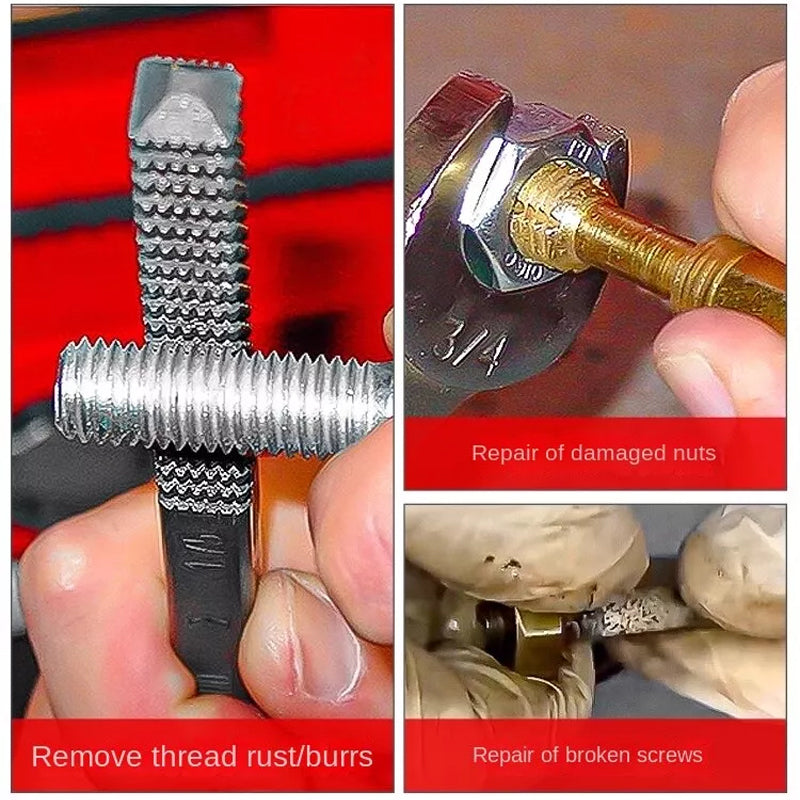 🧰Thread Restorer Kit - Fix Stripped Nuts & Bolts Like New