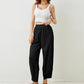 🎉Hot Sale 50% OFF🎉Women's casual ankle trousers with loose fit and elasticated waist