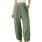 🎉Hot Sale 50% OFF🎉Women's casual ankle trousers with loose fit and elasticated waist