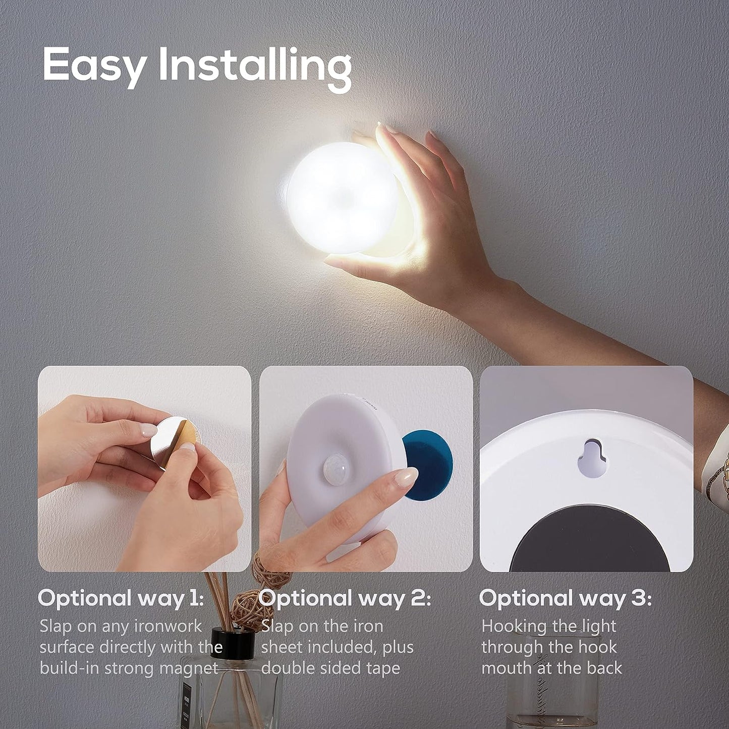 🔥🔥Motion Sensor Automatic Rechargeable Light