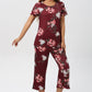 🎁Hot Sale 50% OFF⏳Women's Printed Top & Pants Sleepwear Set