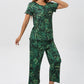 🎁Hot Sale 50% OFF⏳Women's Printed Top & Pants Sleepwear Set