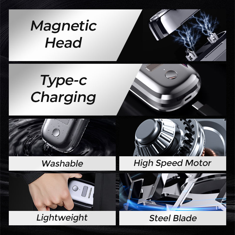 🏆🏆Men's Magnetic Mini Electric Shaver